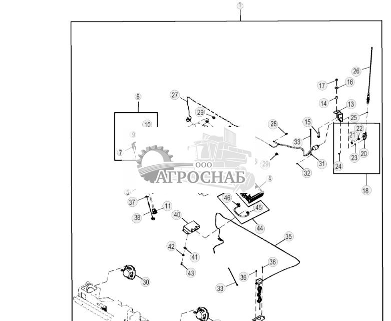 Комплект для установки на месте эксплуатации радиоприемника со спутниковым модулем и Bluetooth - ST793194 538.jpg